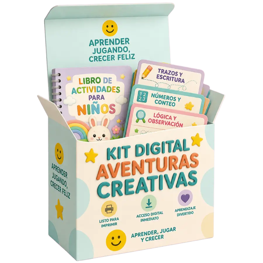 Kit Digital Aventuras Creativas: Kit de Aventuras Creativas Imprimible en PDF imprimible